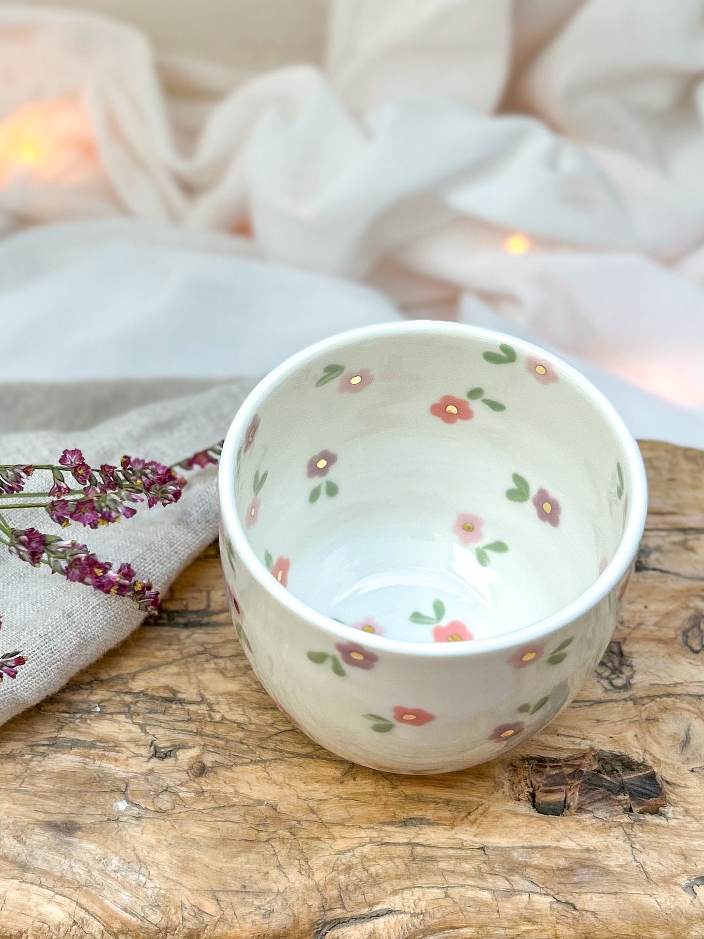 Tasse Myosotis printemps