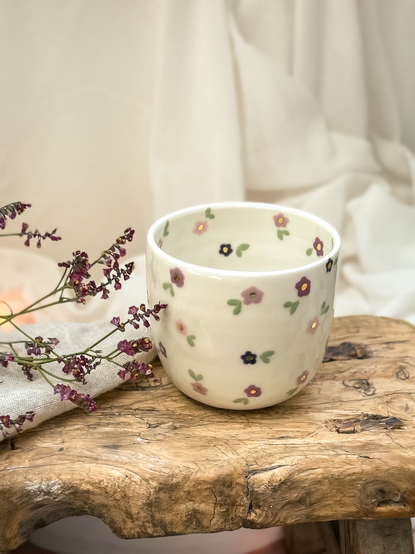Tasse Myosotis violet