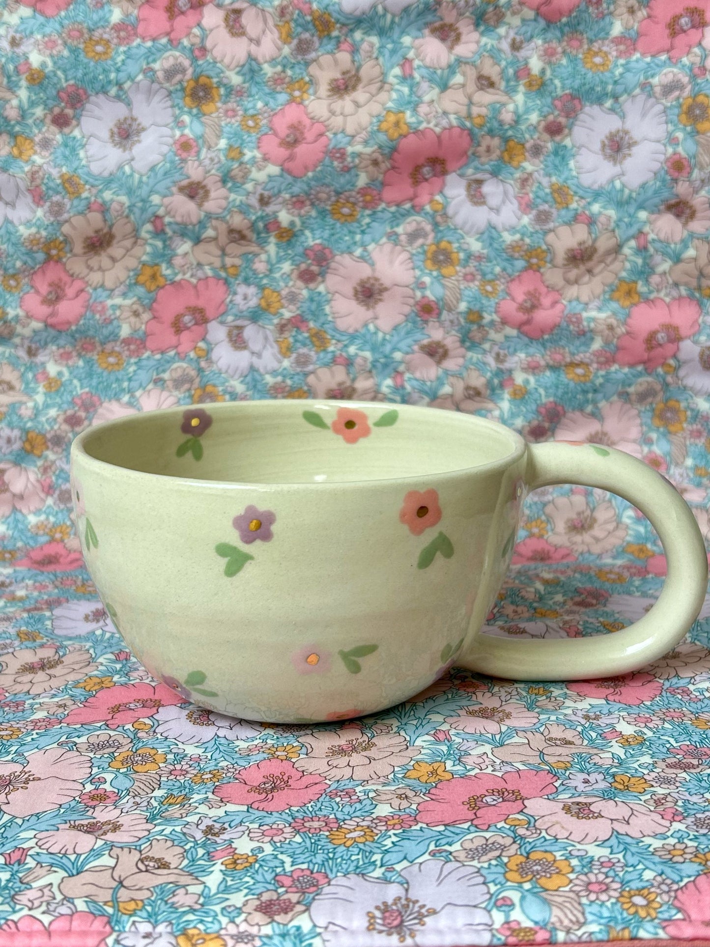 Grande tasse Myosotis "Printemps"