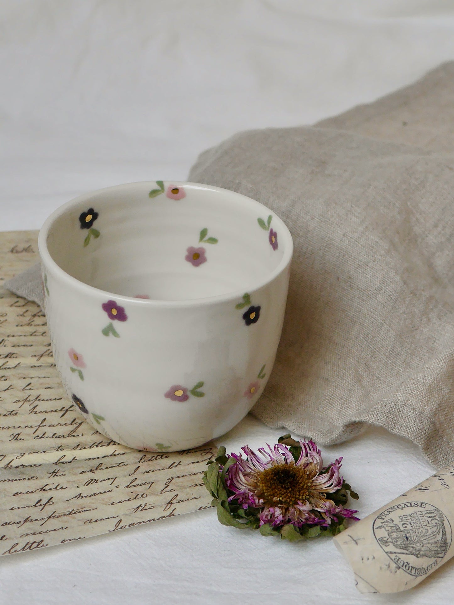 Tasse Myosotis violet
