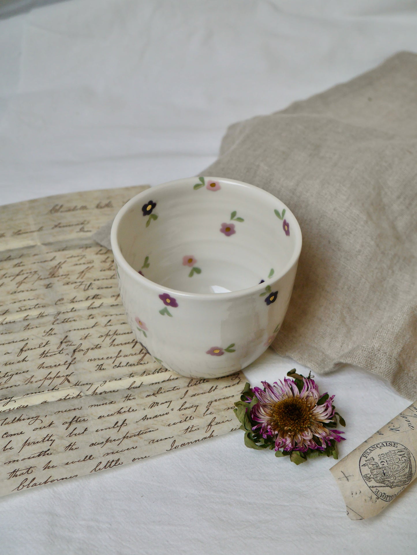 Tasse Myosotis violet